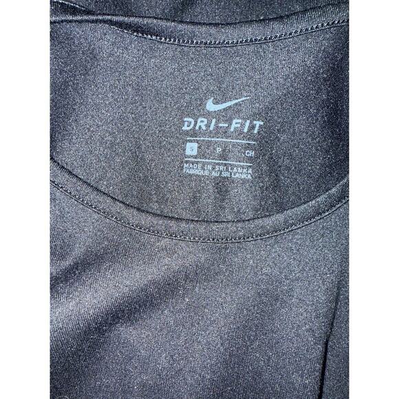 NIKE BLACK top size small S - Picture 3 of 4